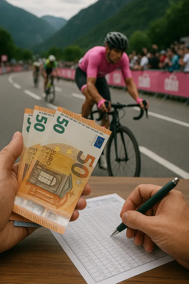 Paris Sportifs sur le Tour d'Italie 2025 (Giro d'Italia)
