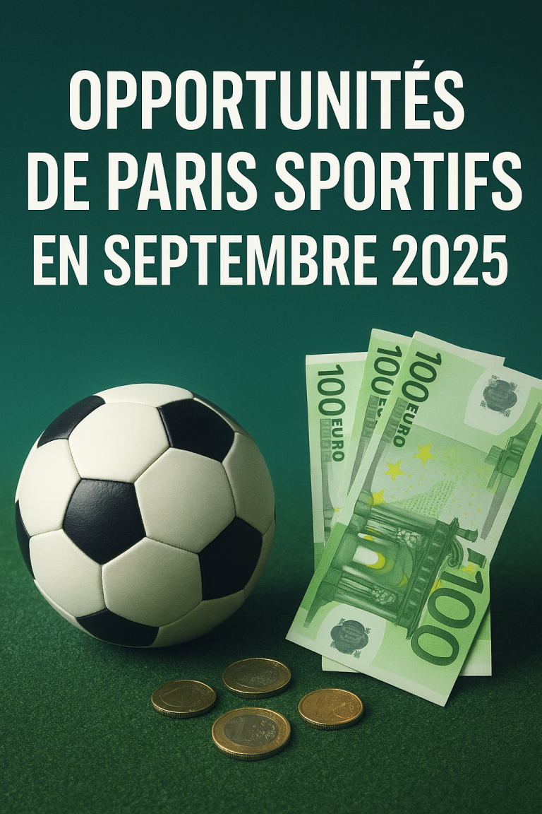 Opportunités de Paris Sportifs en septembre 2025